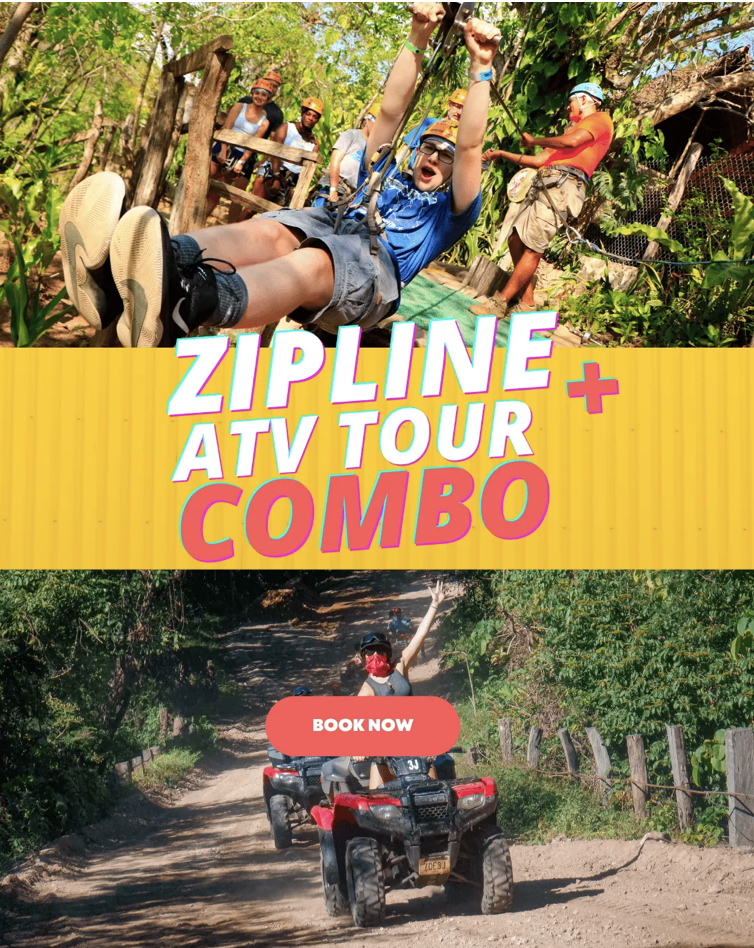 ATV Tour + Zipline Combo