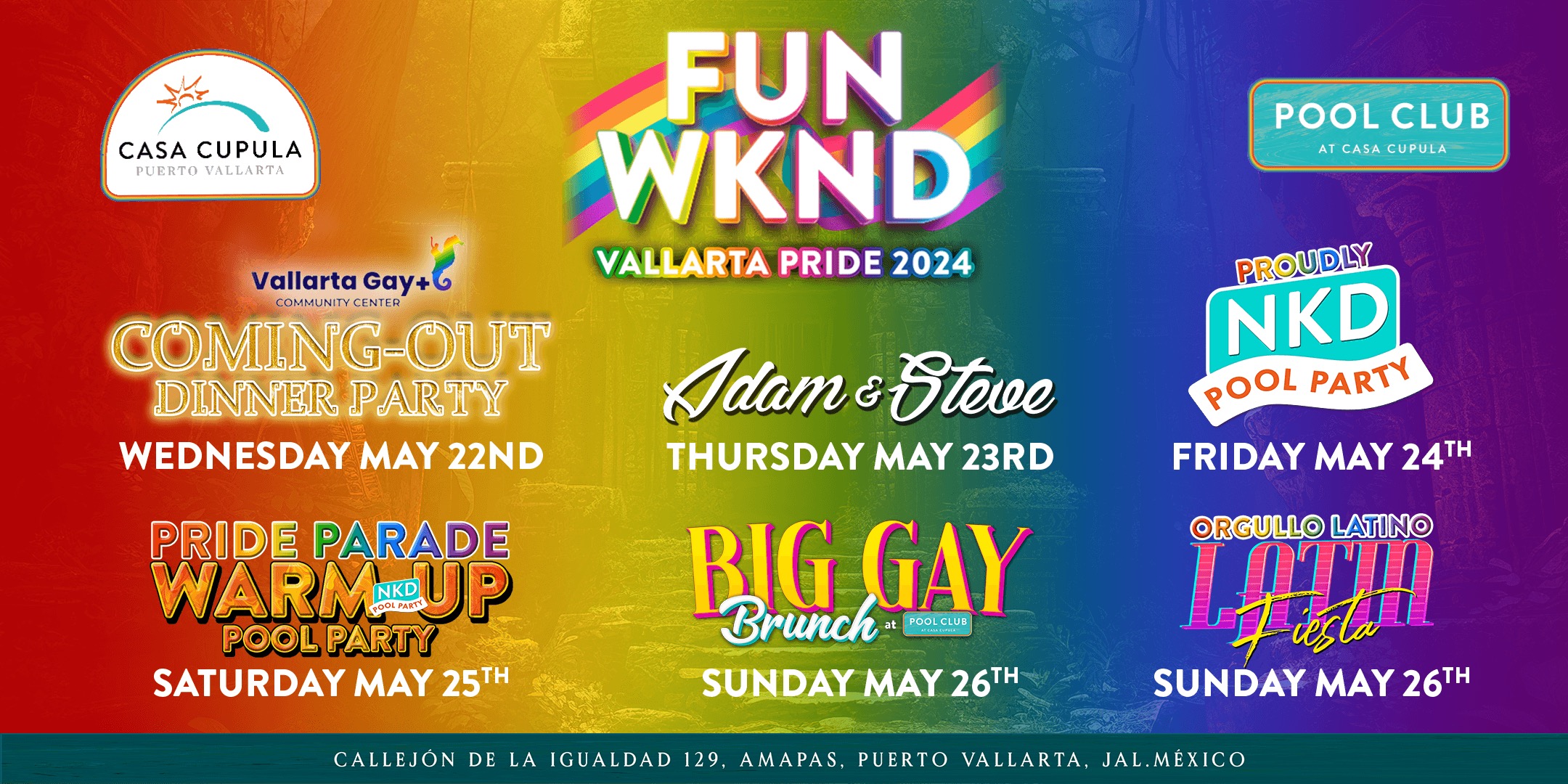 Fun Wknd Vallarta Pride 2024