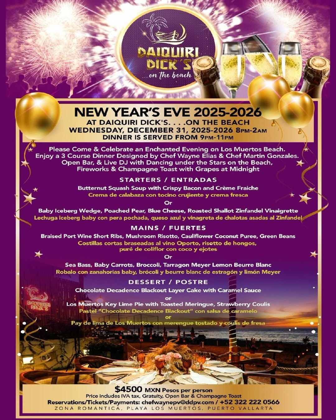 New Year’s Eve 2025 - 2026