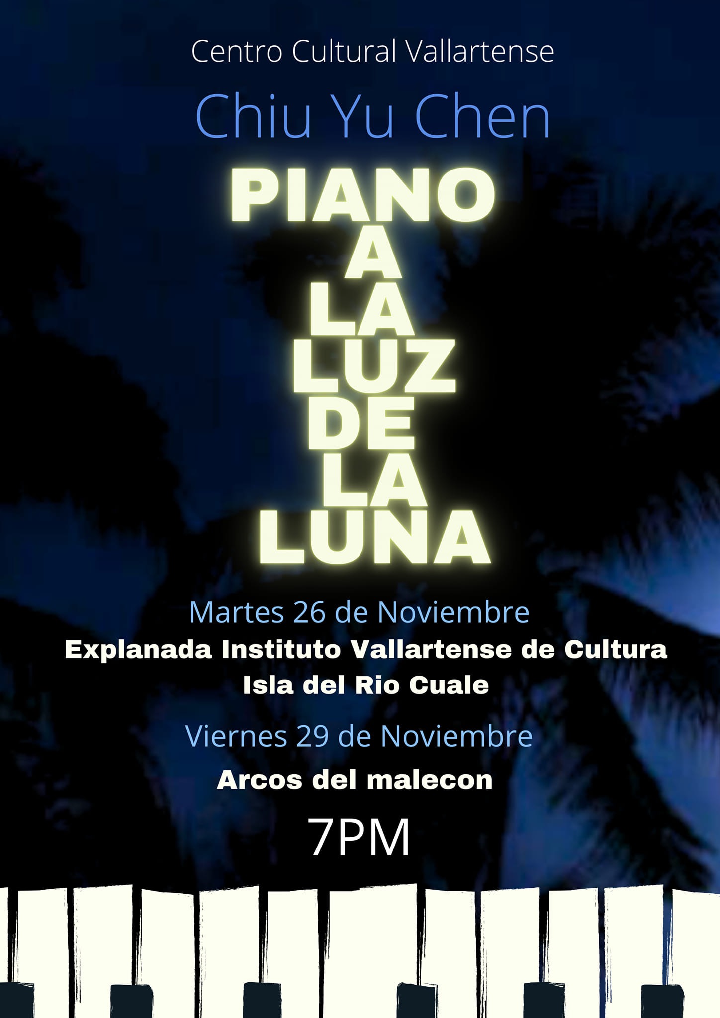 Chiu Yu Chen Piano a la Luz de la Luna