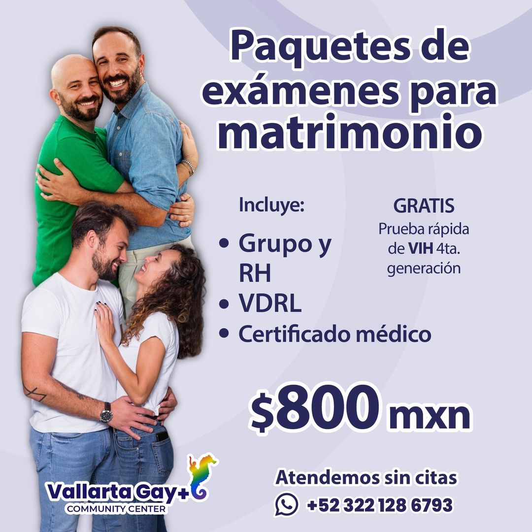 Paquetes de Exámenes para Matrimonio