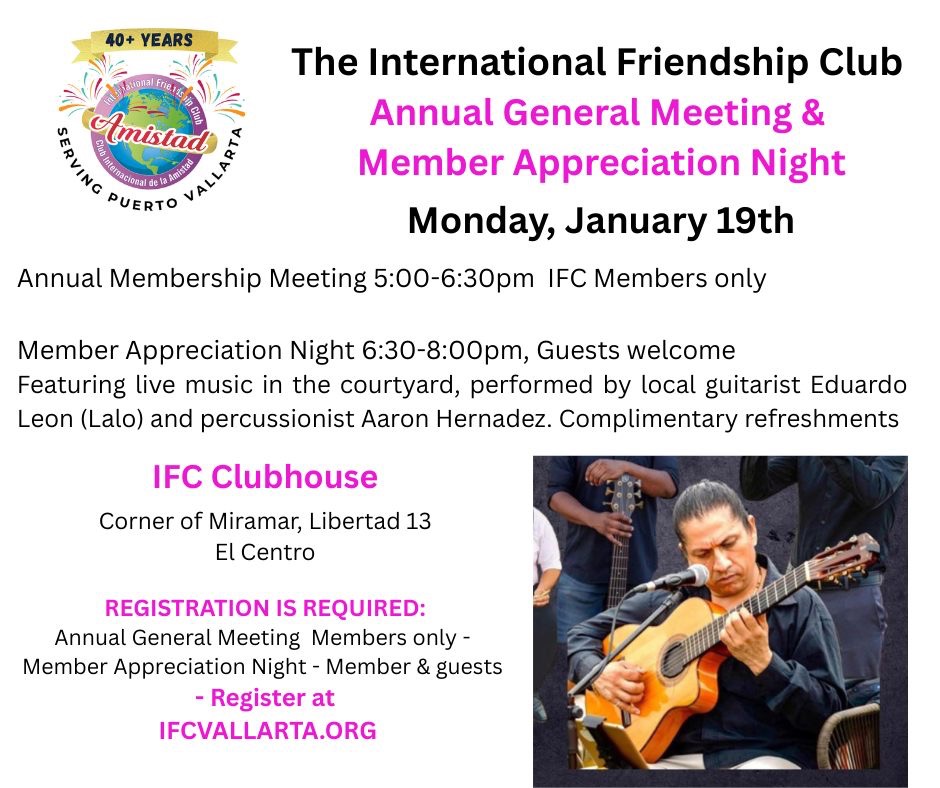 Asamblea General Anual y Noche de Agradecimiento a los Socios