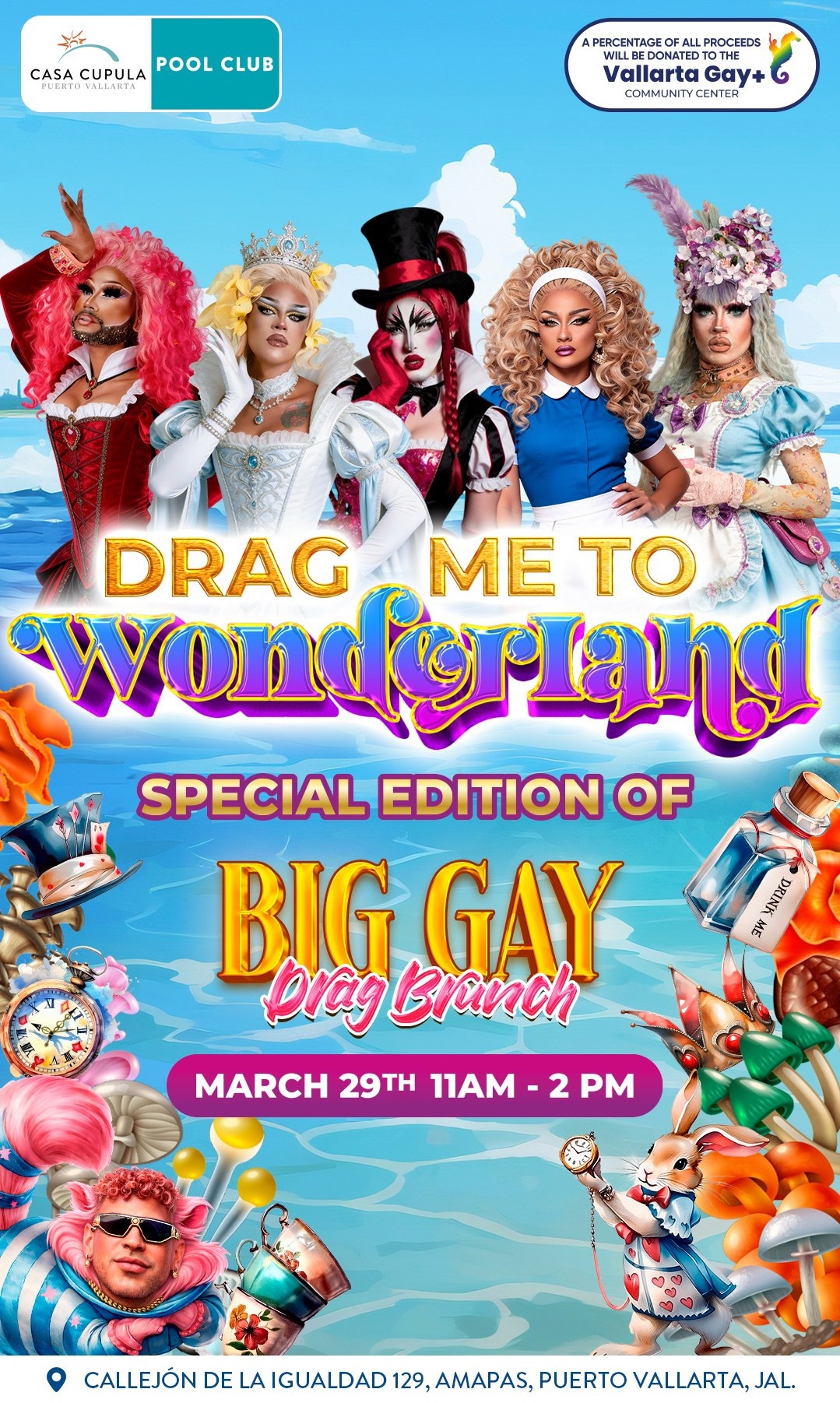 Drag me to Wonderland – Big Gay Drag Brunch Special Edition
