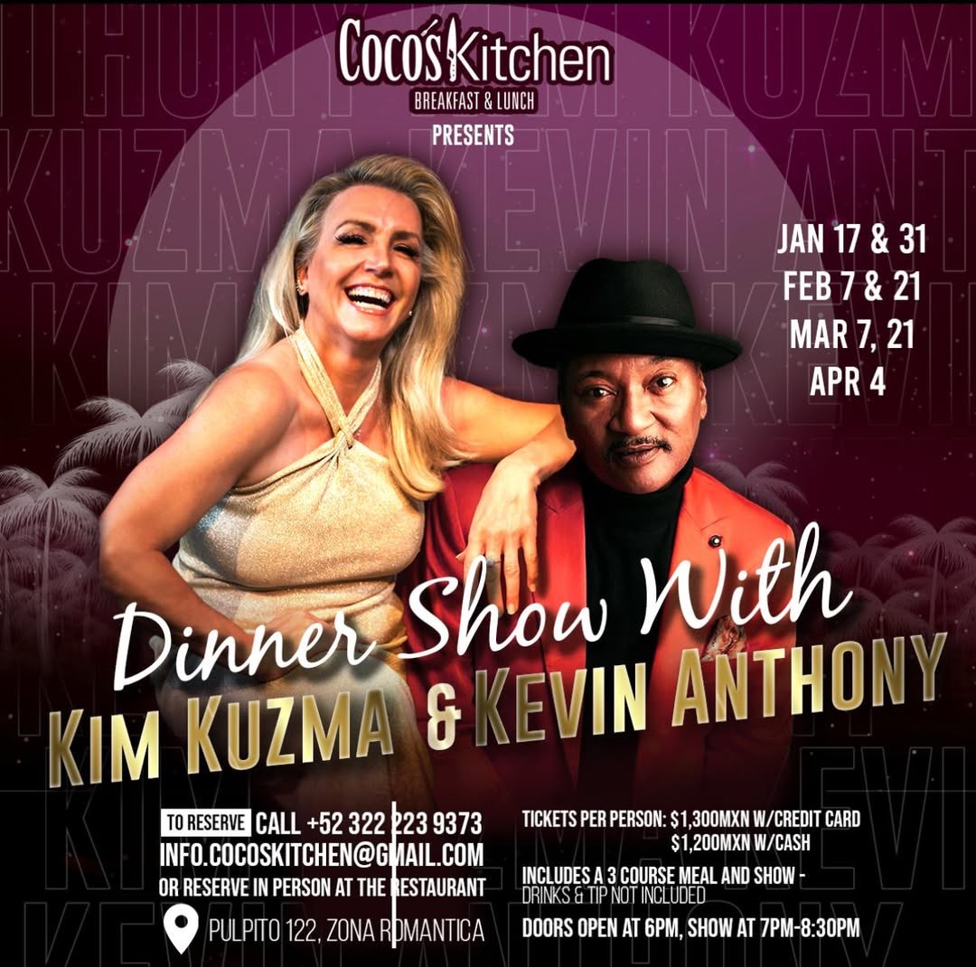 Dinner Show with Kim kuzma & Kevin Anthony