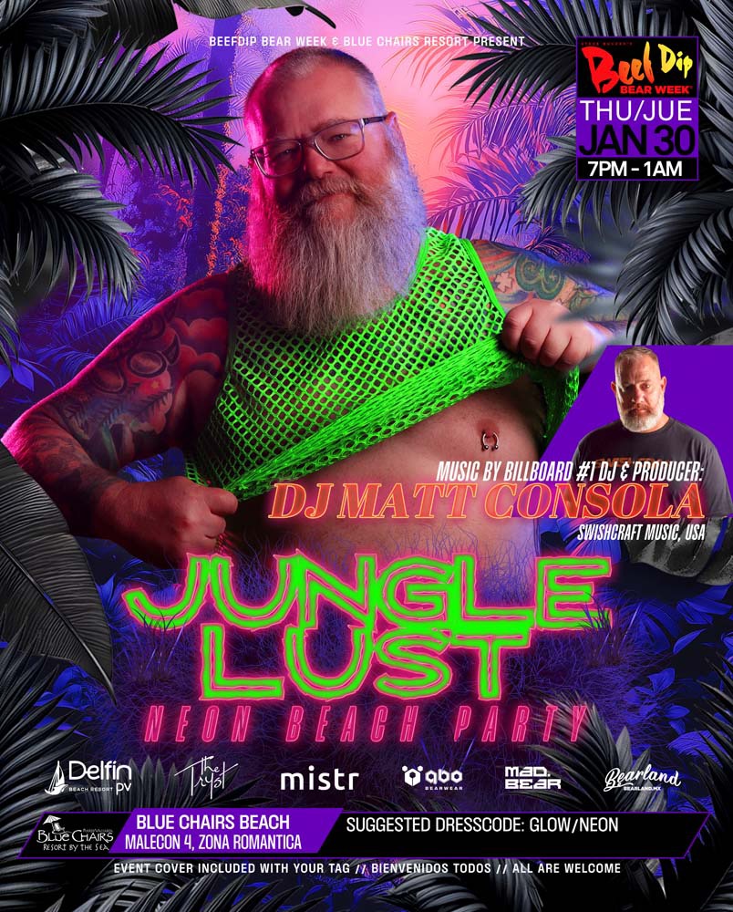 JUNGLE LUST NEON BEACH PARTY