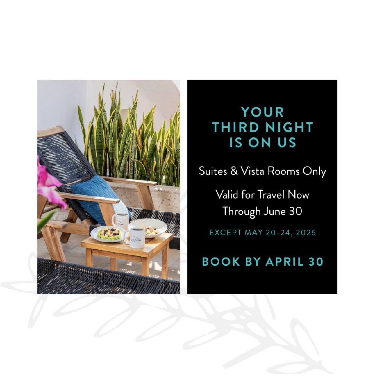 Tu Tercera Noche está en nosotros