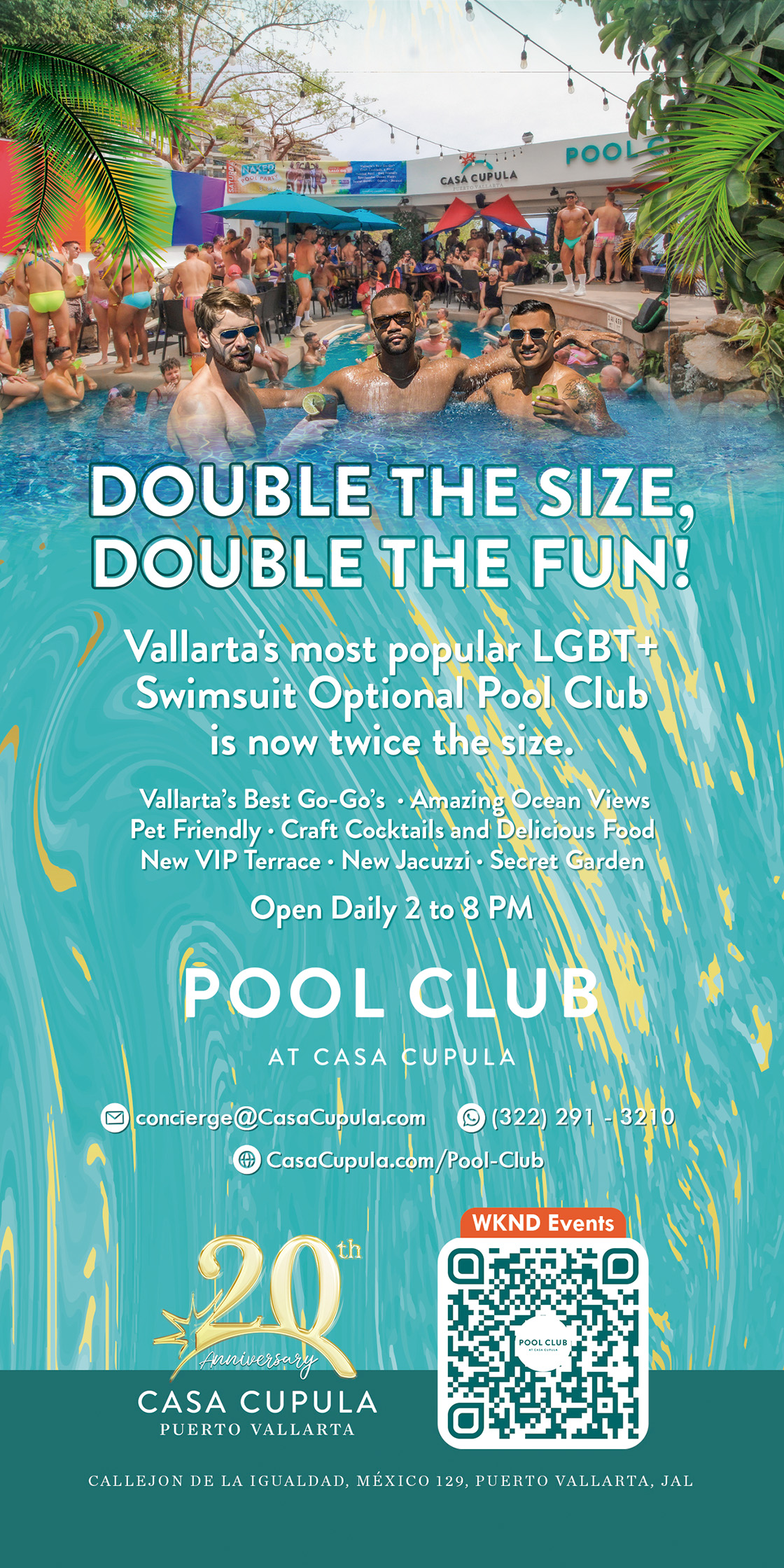 Pool Club @ Casa Cupula | GayGuide Vallarta