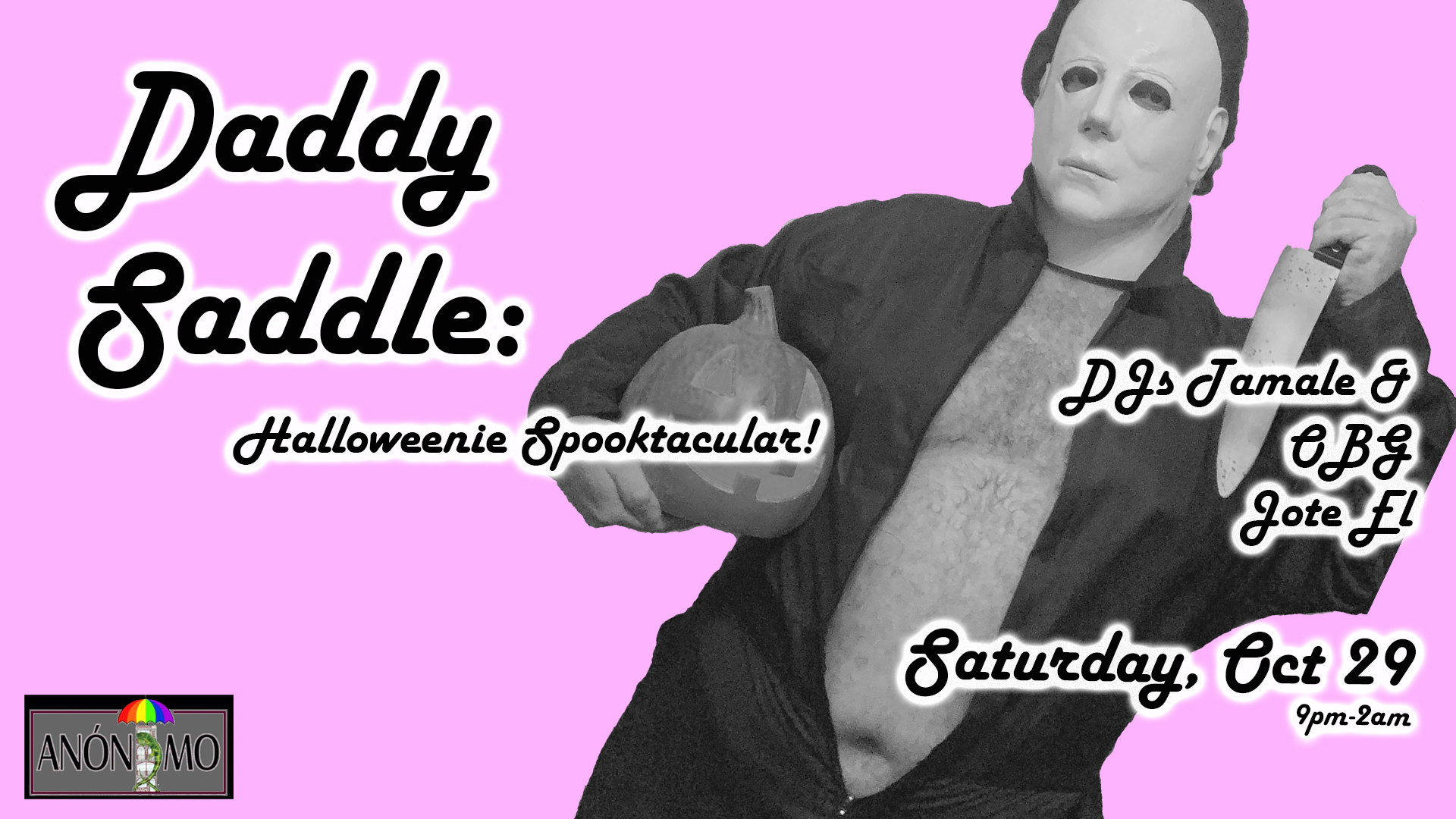 Daddy Saddle Halloween Spooktacular