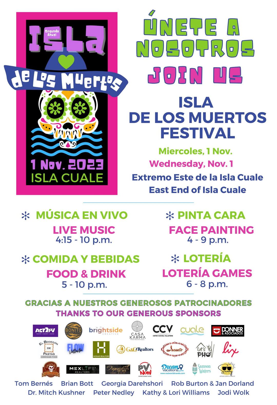 2nd Annual Isla de Los Muertos Festival 