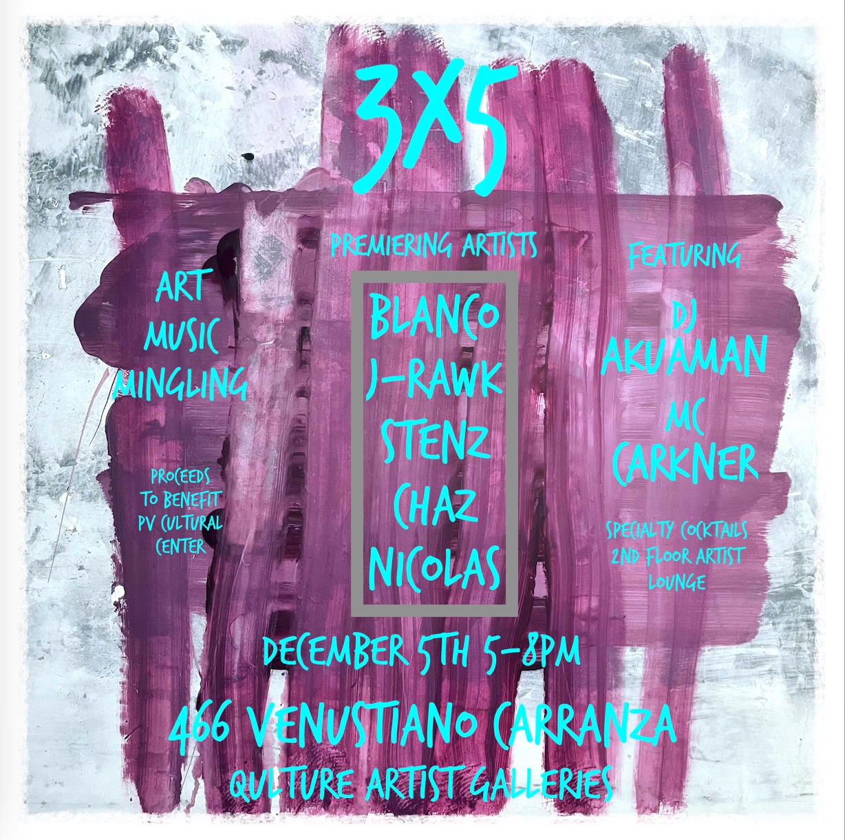 3 x 5 Artist Showcase 2023
