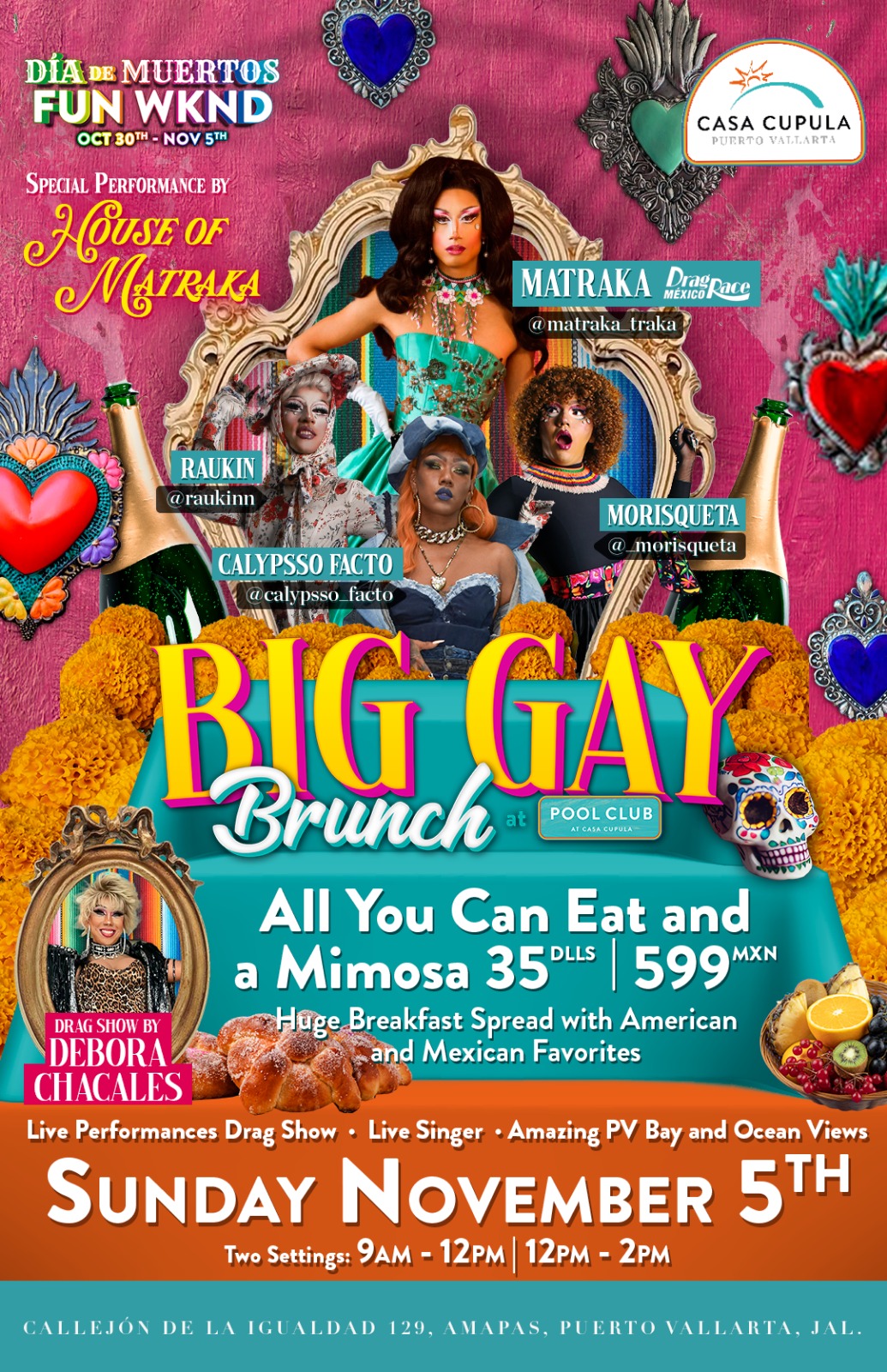 Big Gay Brunch - Day Of The Dead