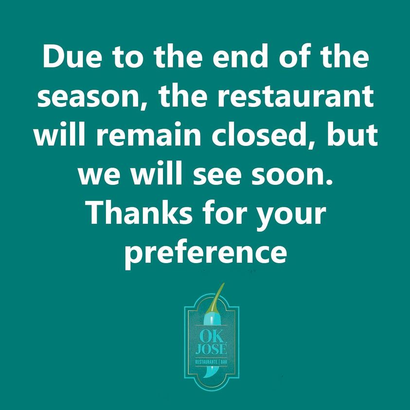 Closed For Season