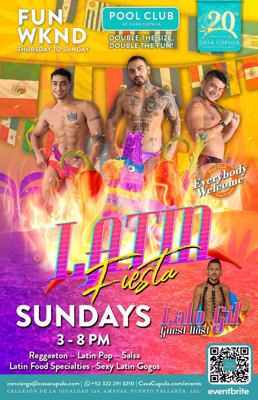 Latin Fiesta Pool Party