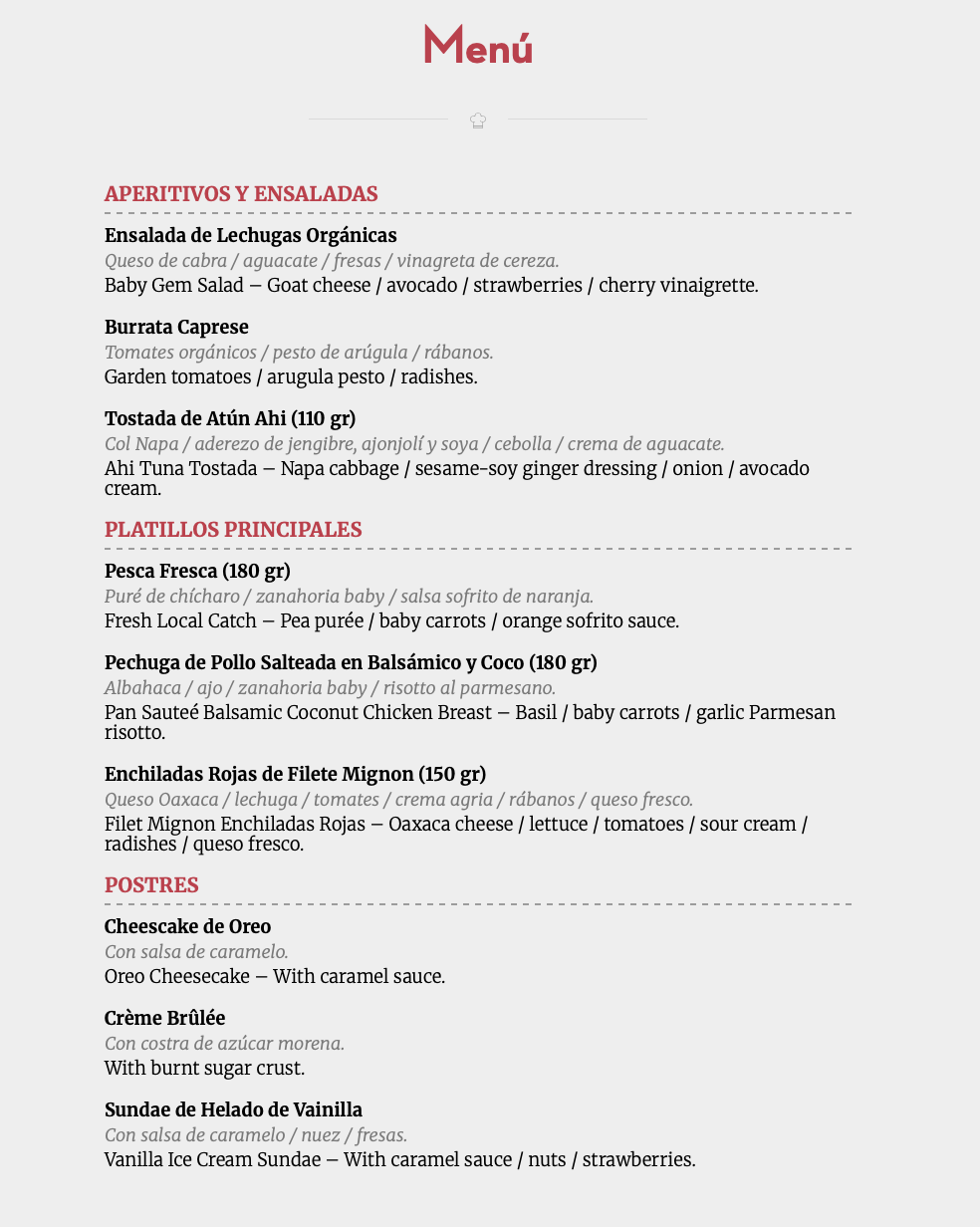 Restaurant Week Daiquiri Dick's