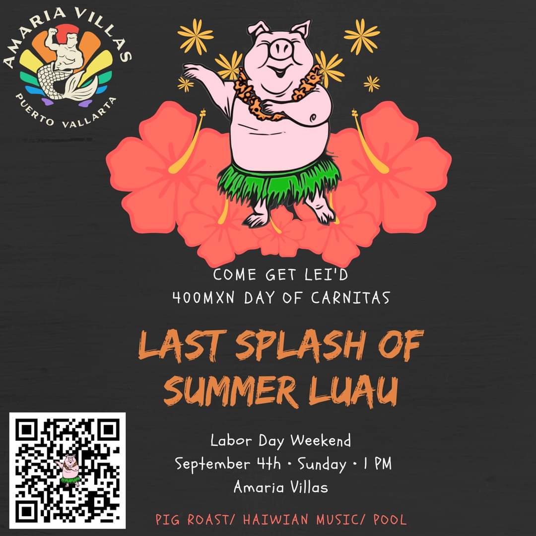 Last splash of summer Luau