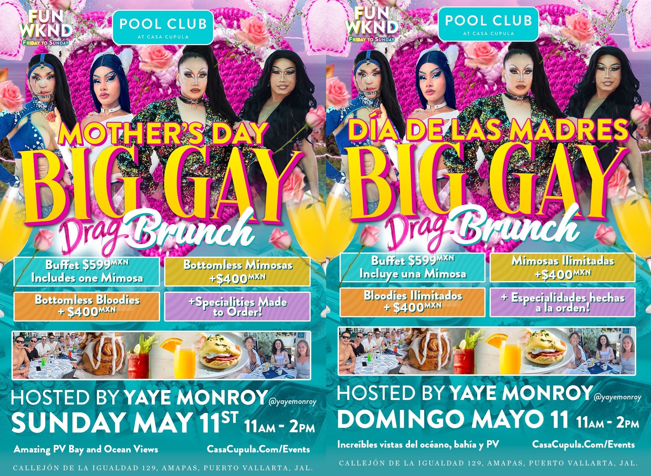 Mother's Day Big Gay drag Brunch