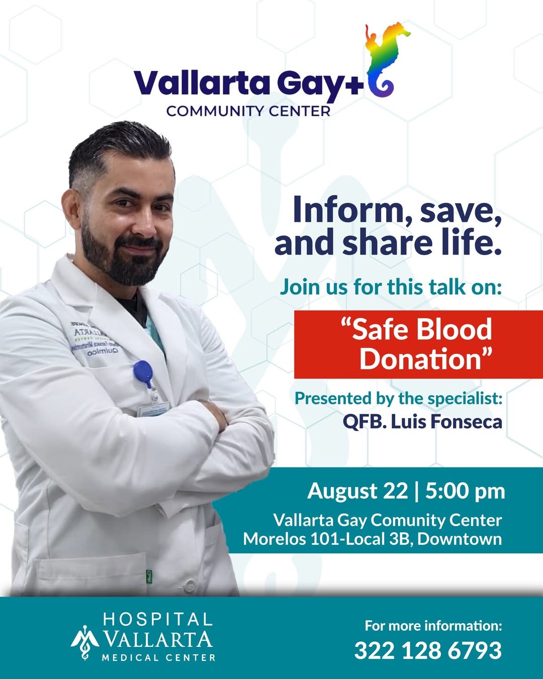 Inform, save, and share life