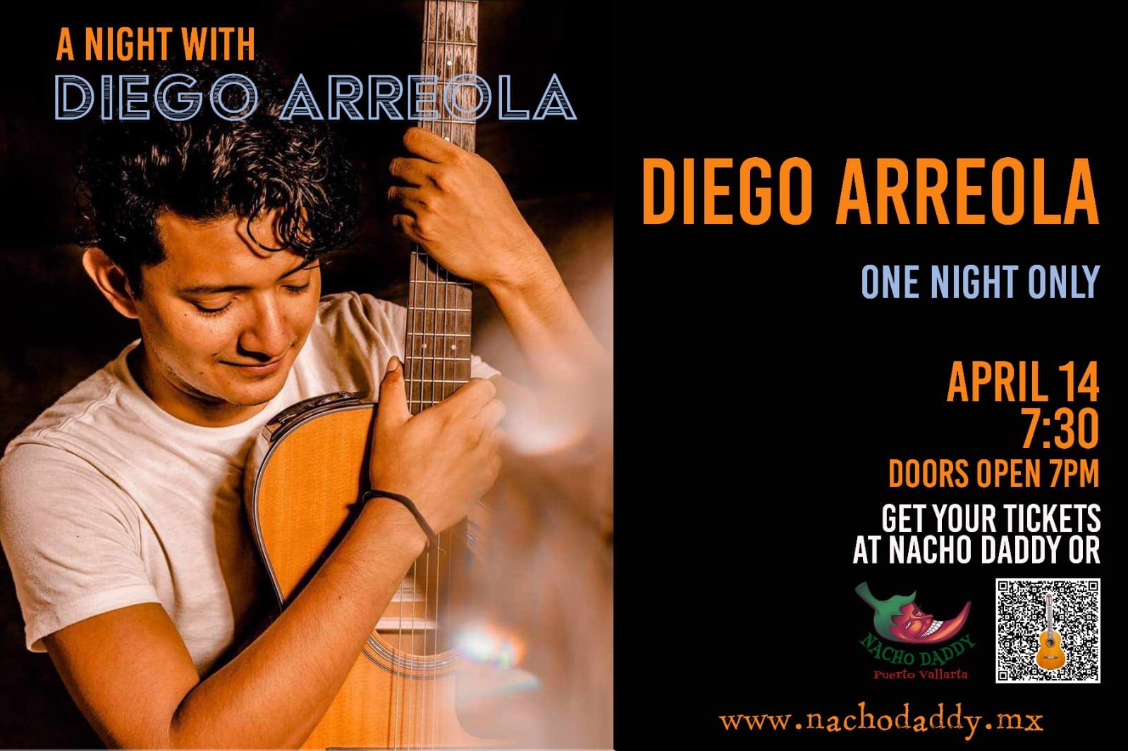 A Night with Diego Arreola
