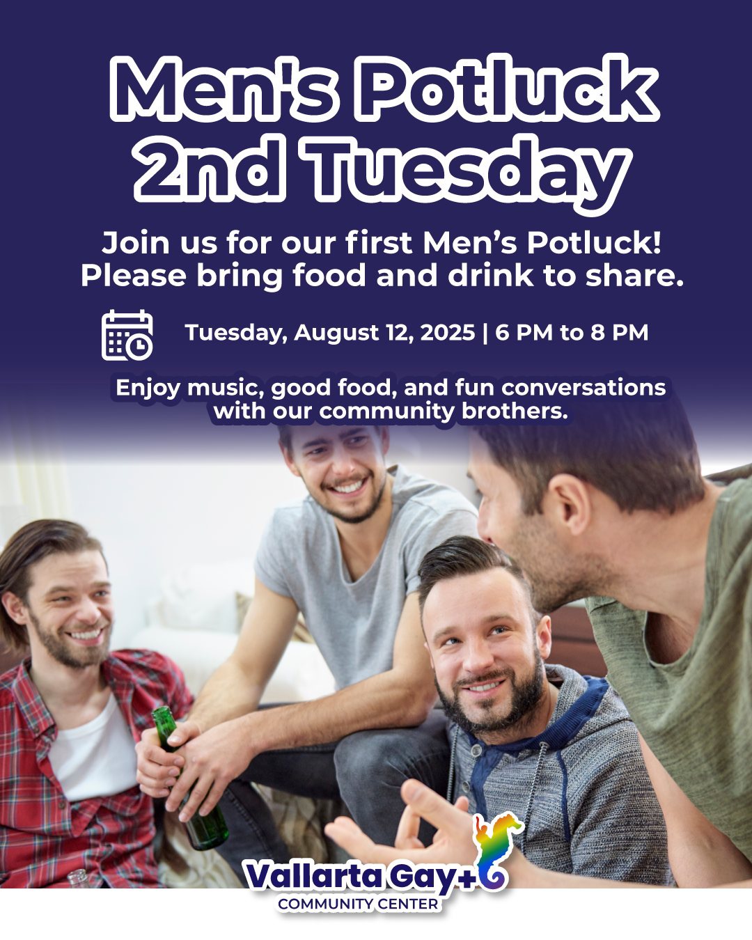 Men's Potluck 2nd Tuesday
