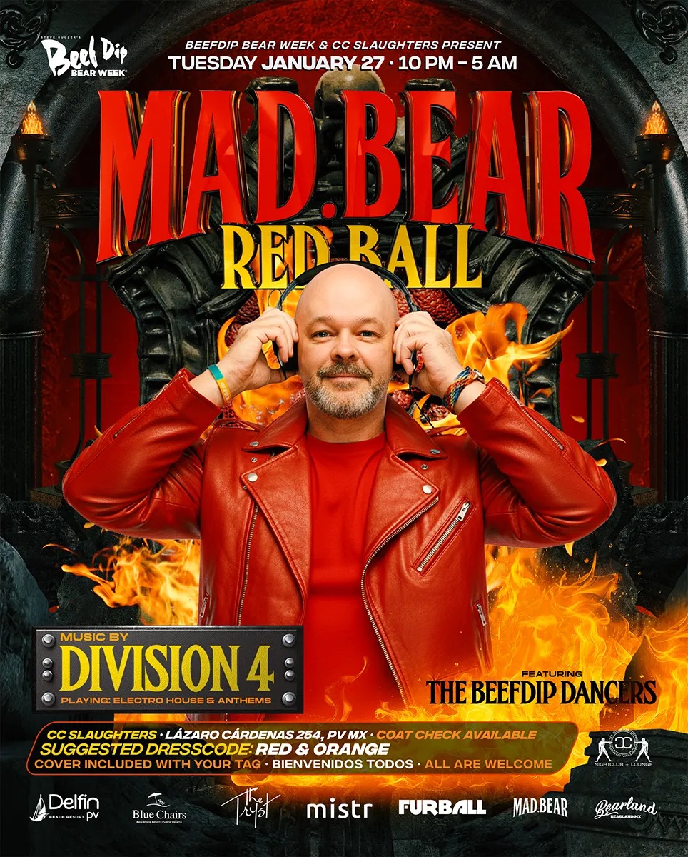 MAD.BEAR RED BALL