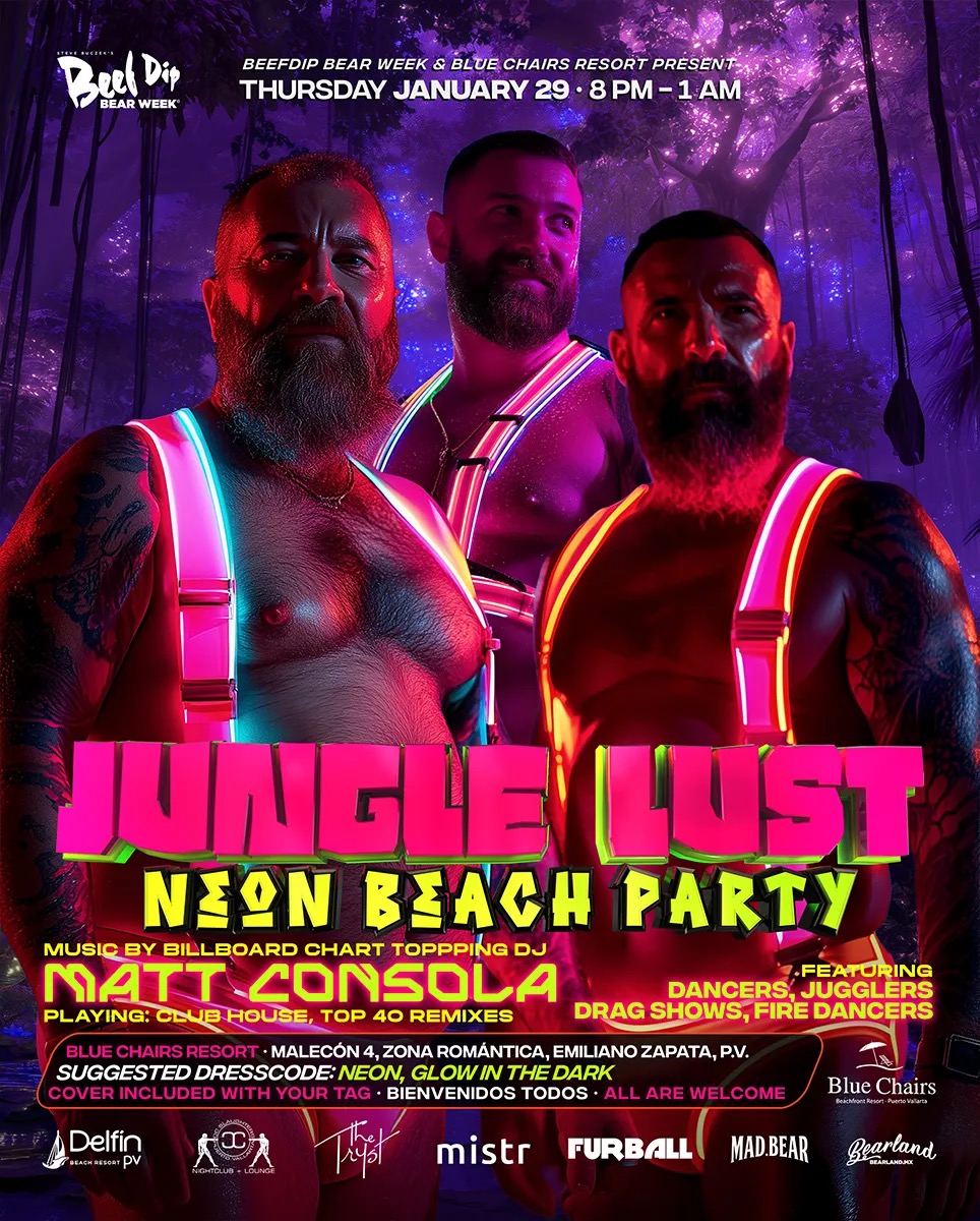 JUNGLE LUST NEON BEACH PARTY