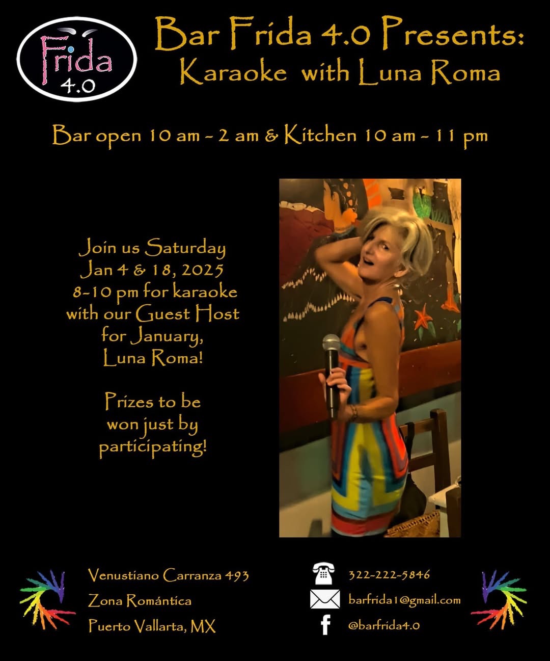 Karaoke with Luna Roma