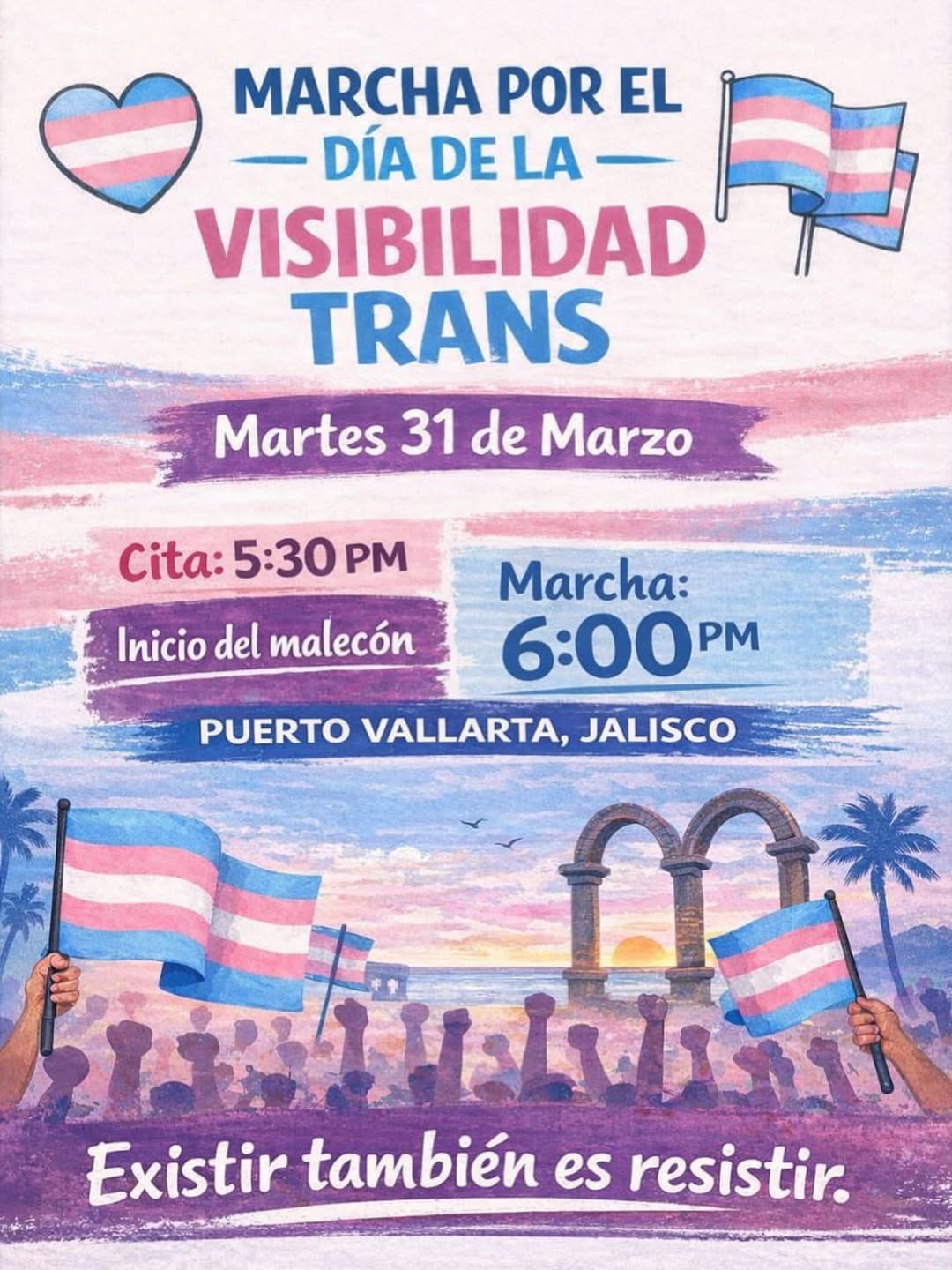 March for Trans Visibility Day