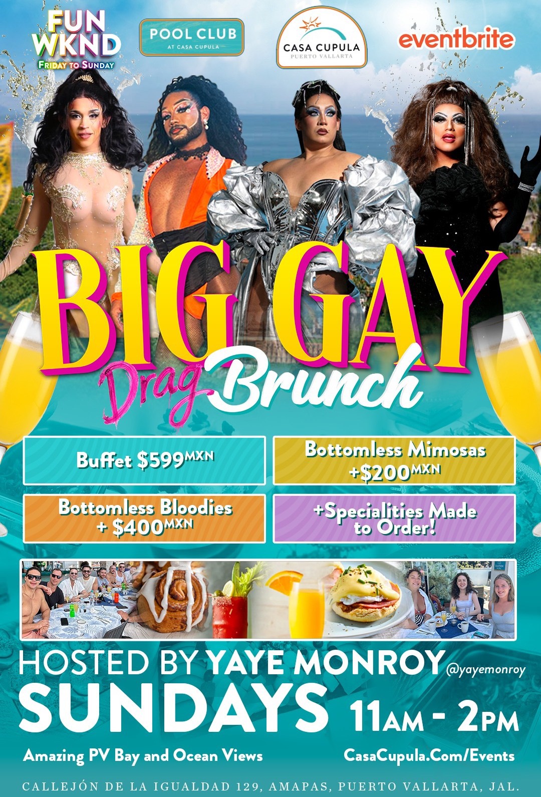 Gran brunch Gay de Drag