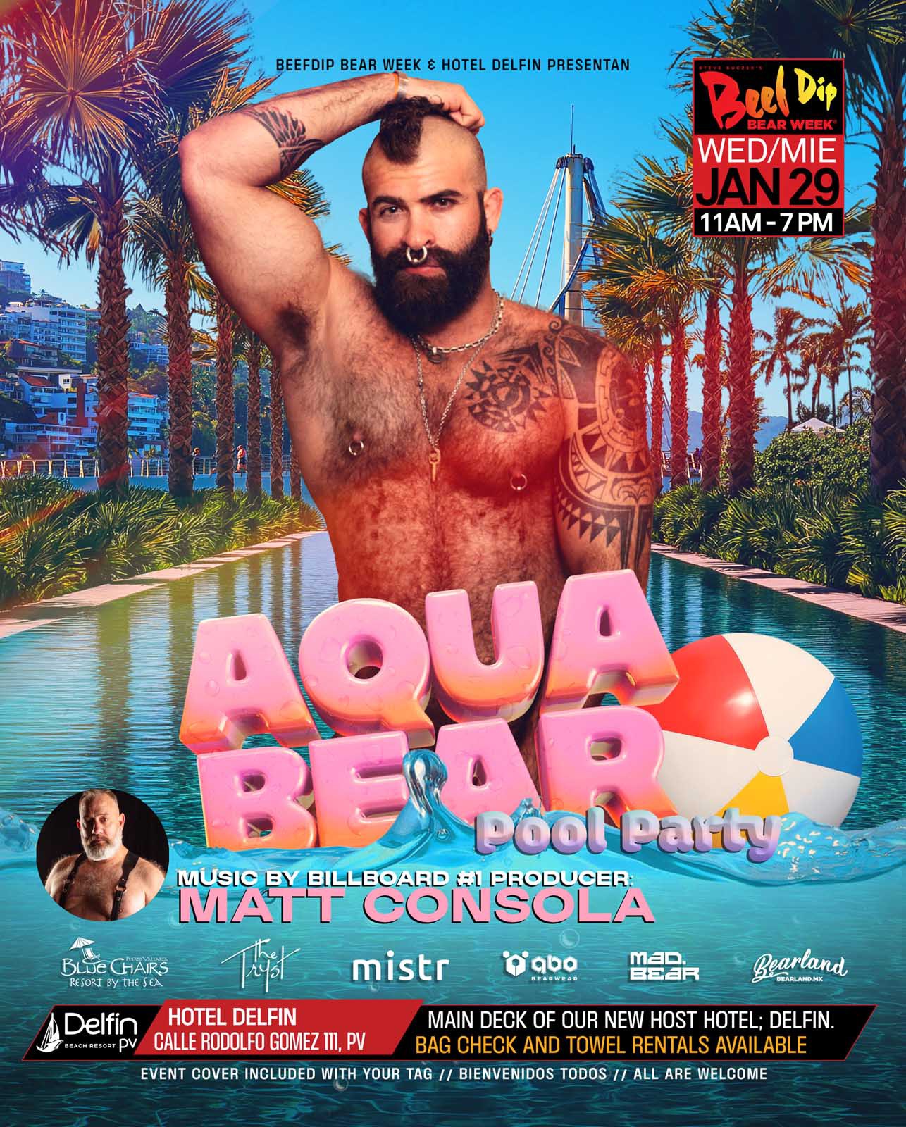 AQUABEAR POOL PARTY