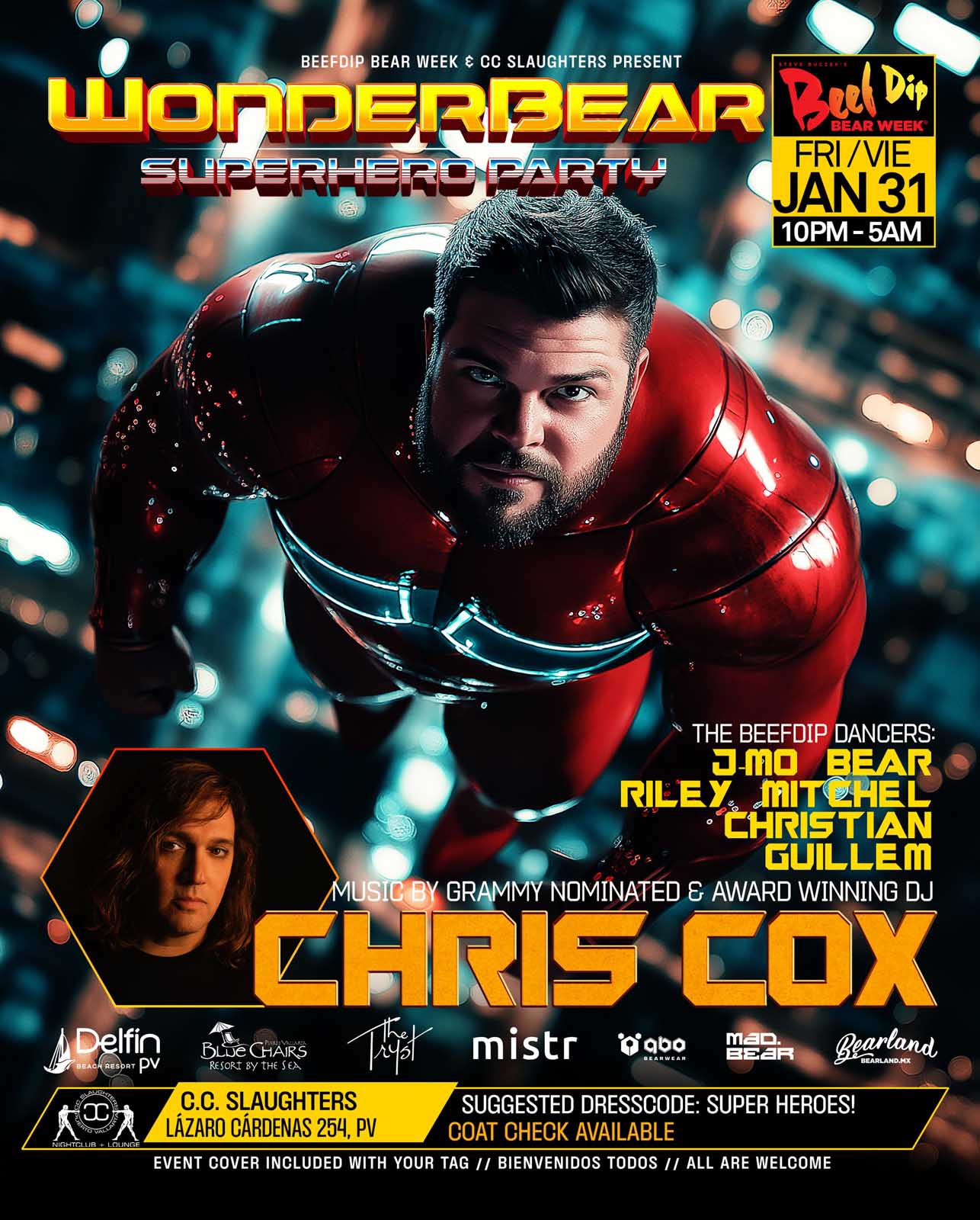WONDERBEAR - Super Heroes Party