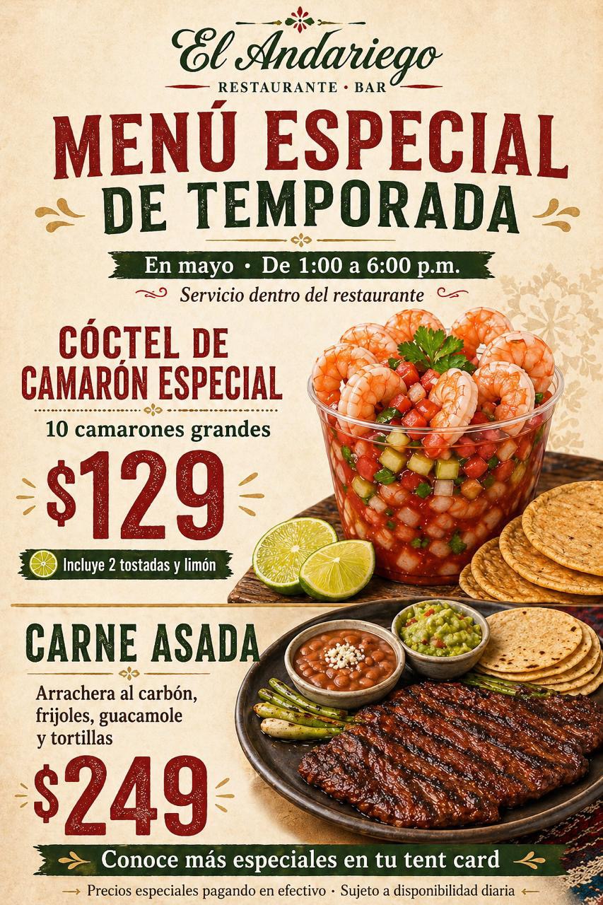 Special Season Menu