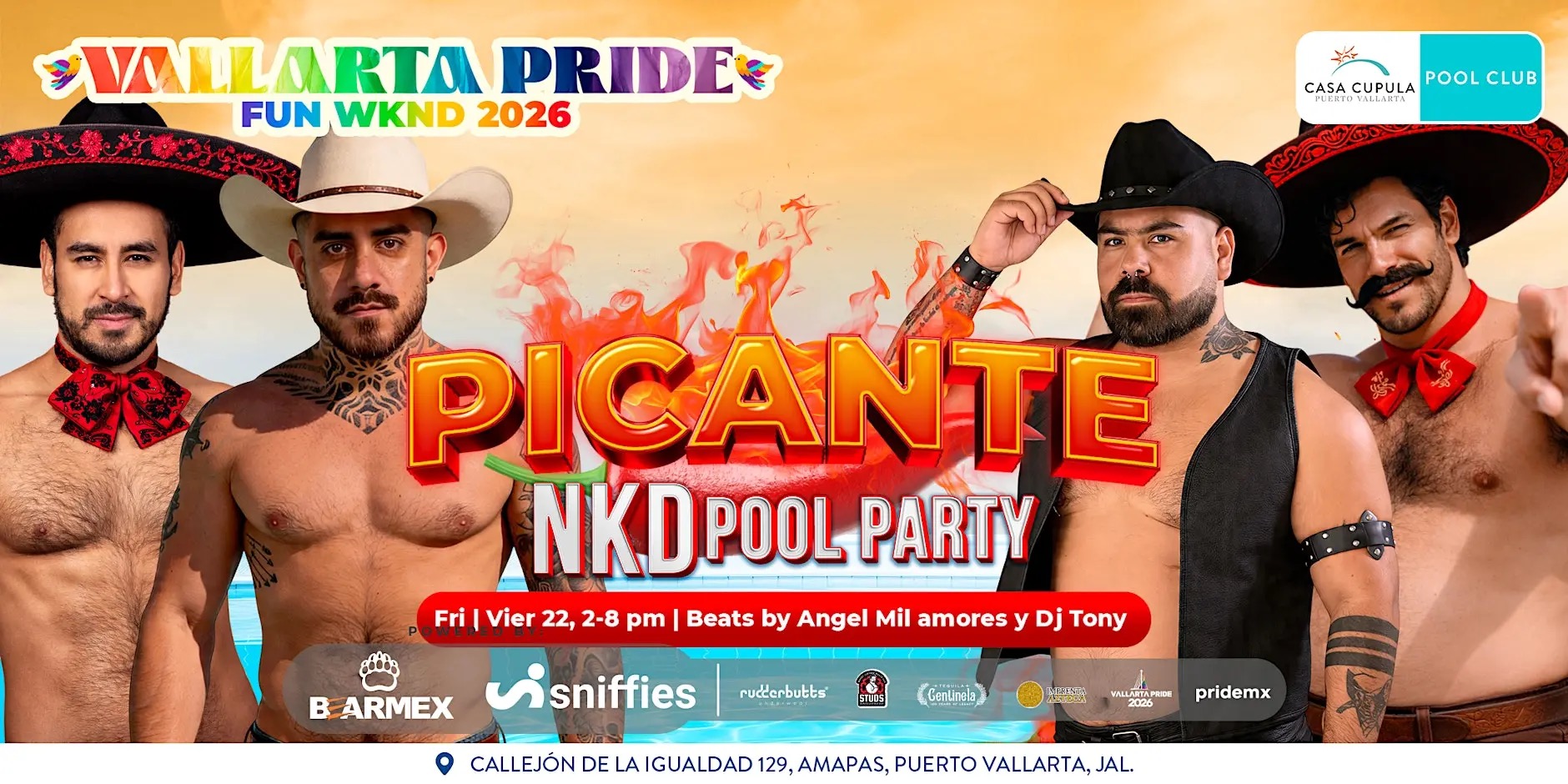 Picante Nkd Pool Party