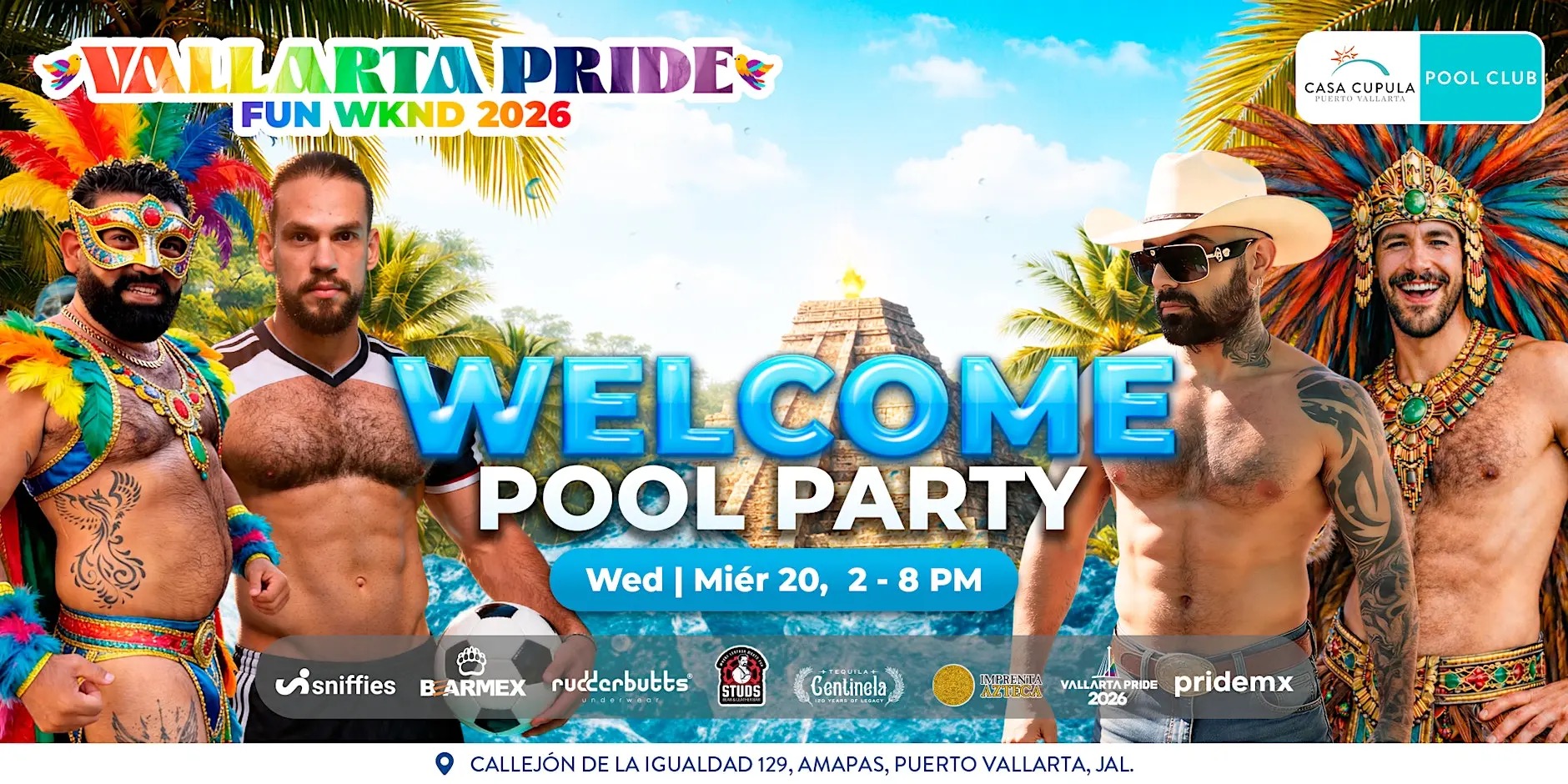 Welcome Pool Party
