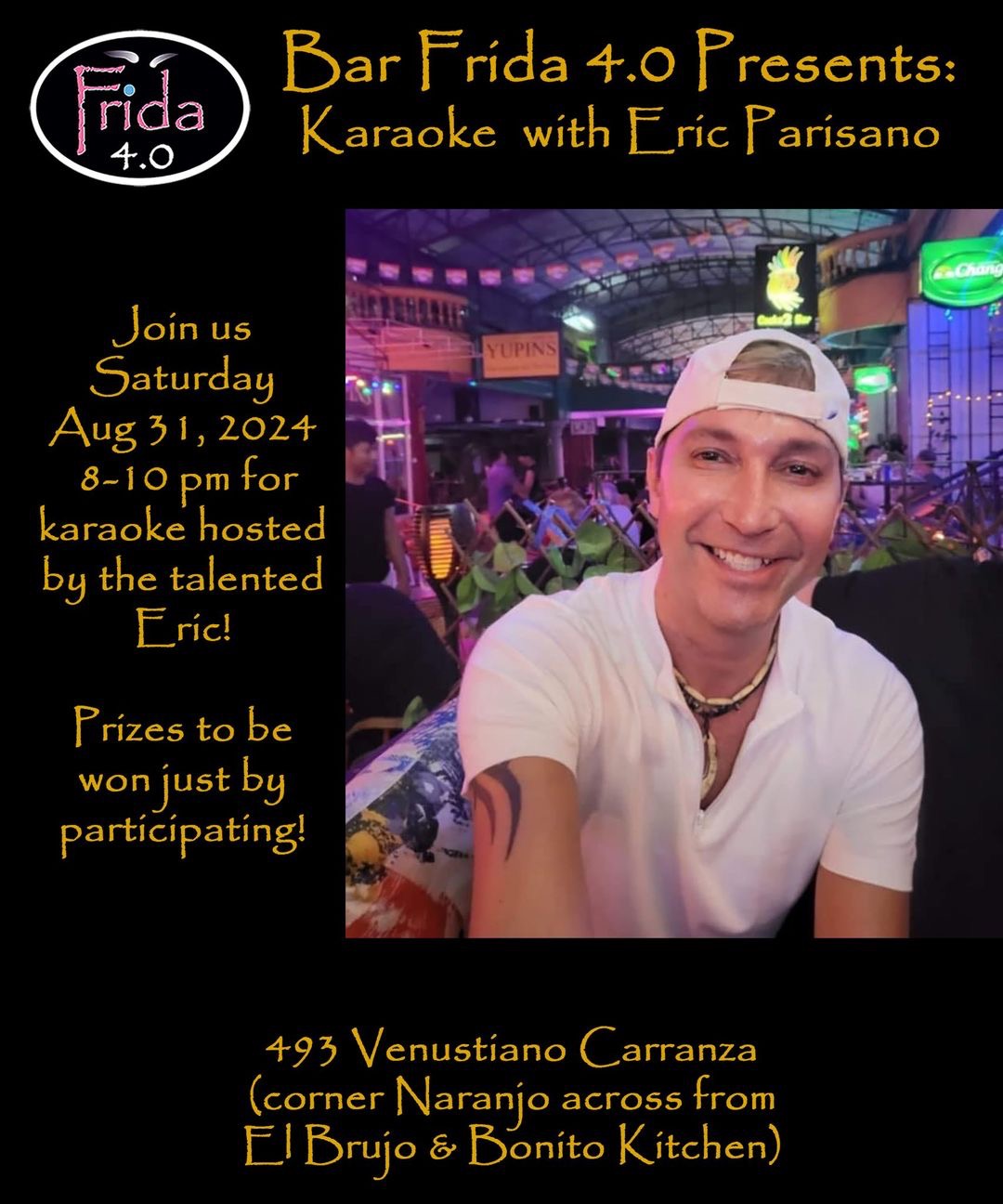 Karaoke with Eric Parisano