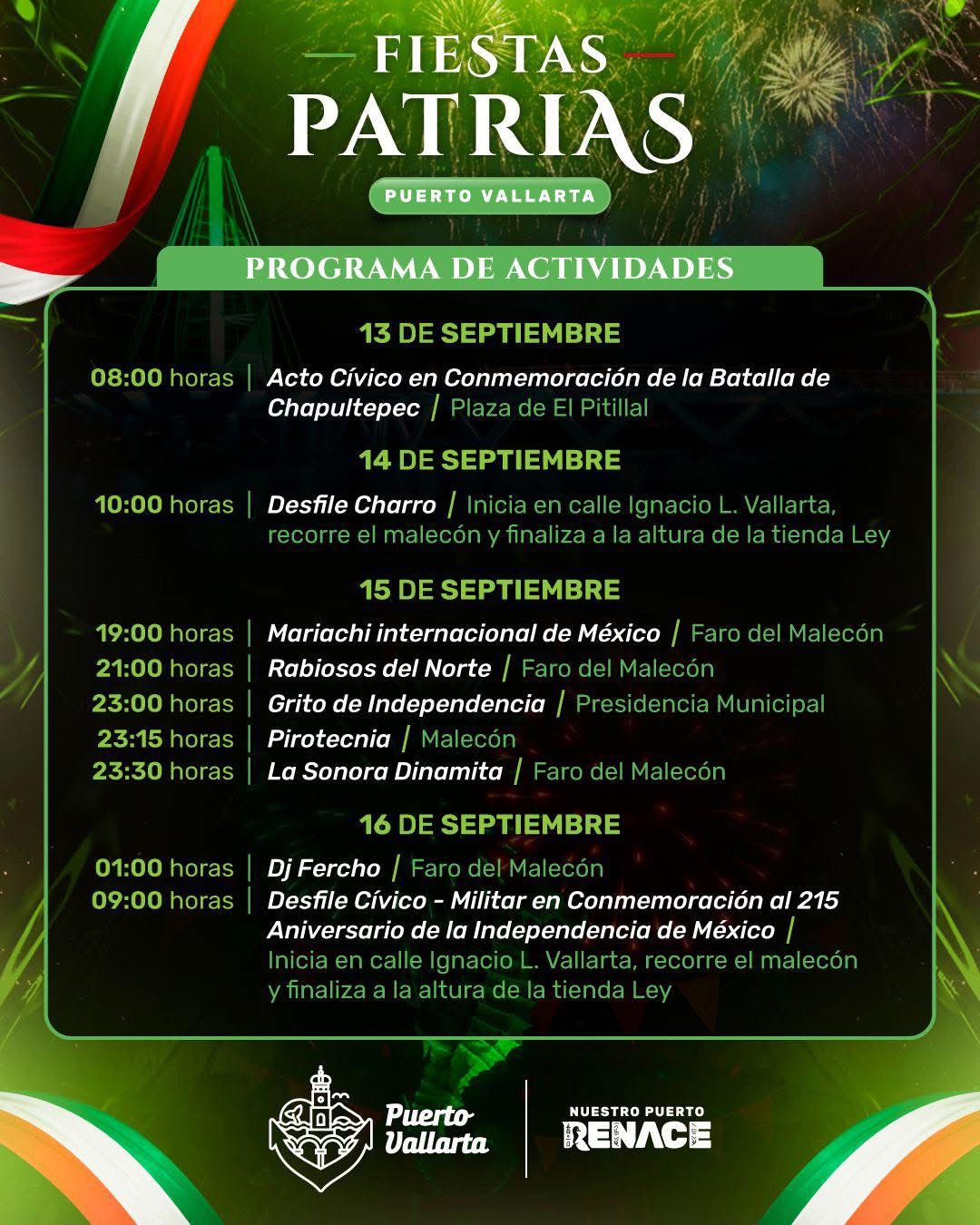 Fiestas Patrias-Program