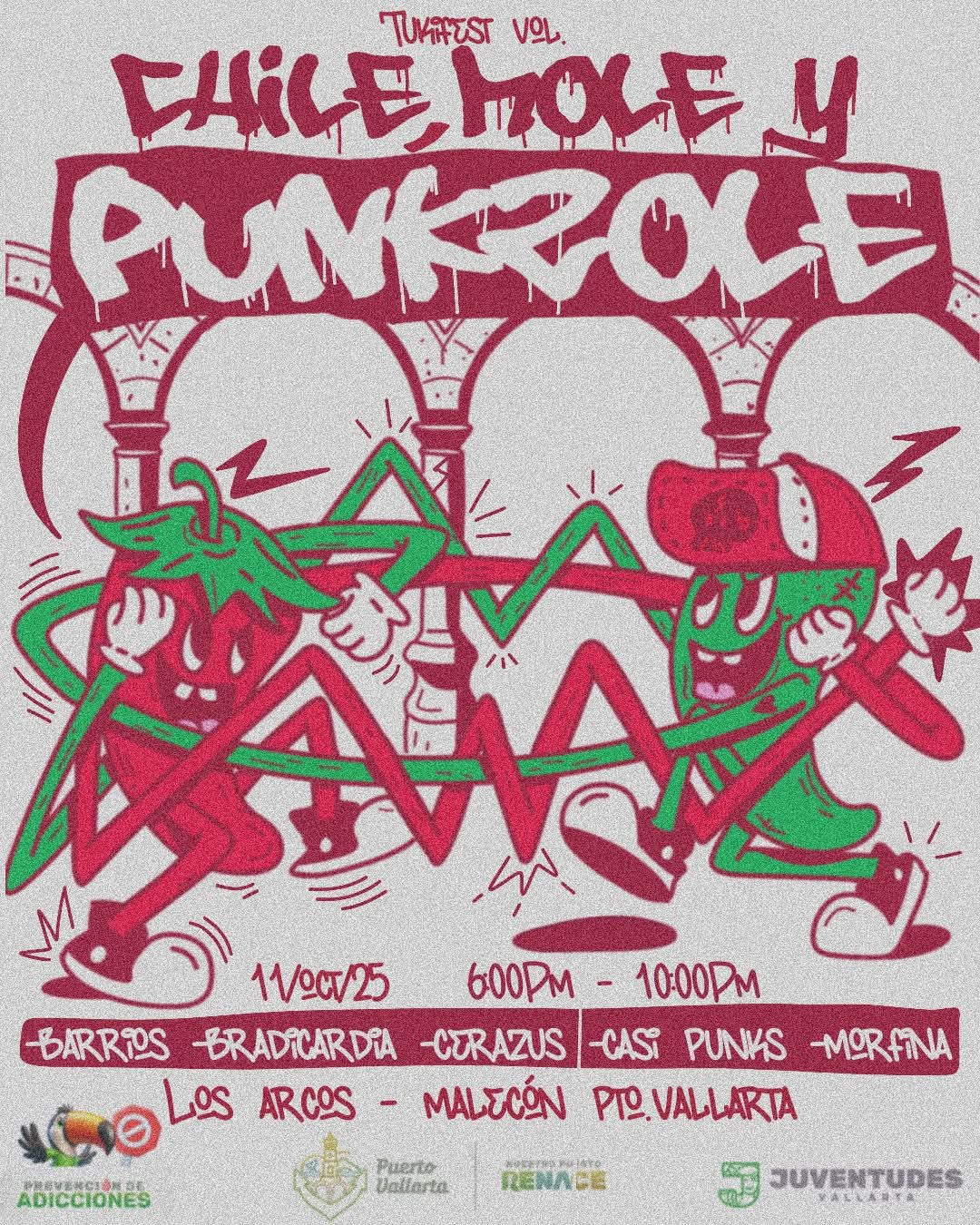 Chile, Mole y Punkzole