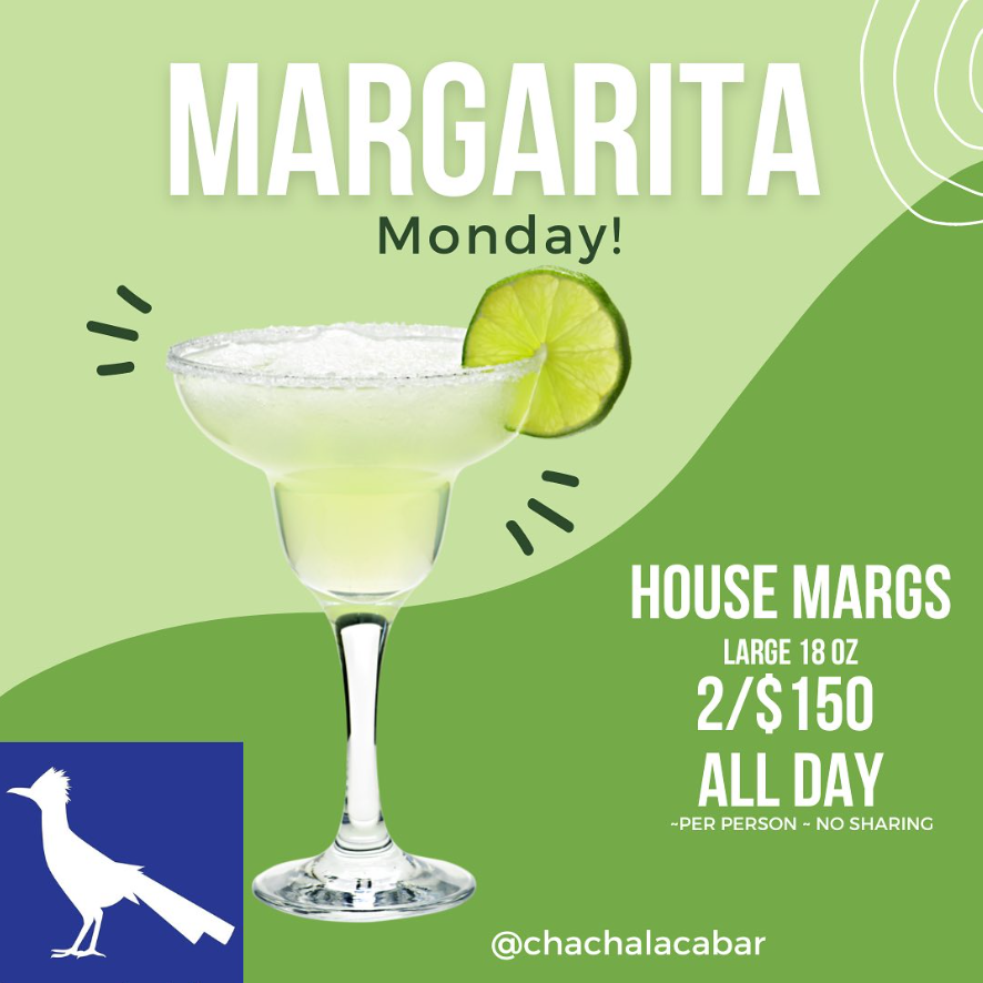 ¡Lunes De margaritas!