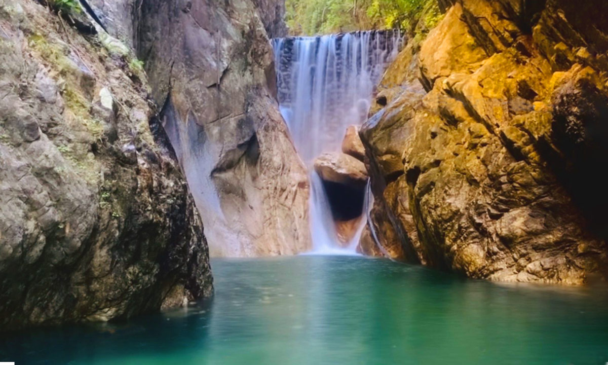 Waterfall hike