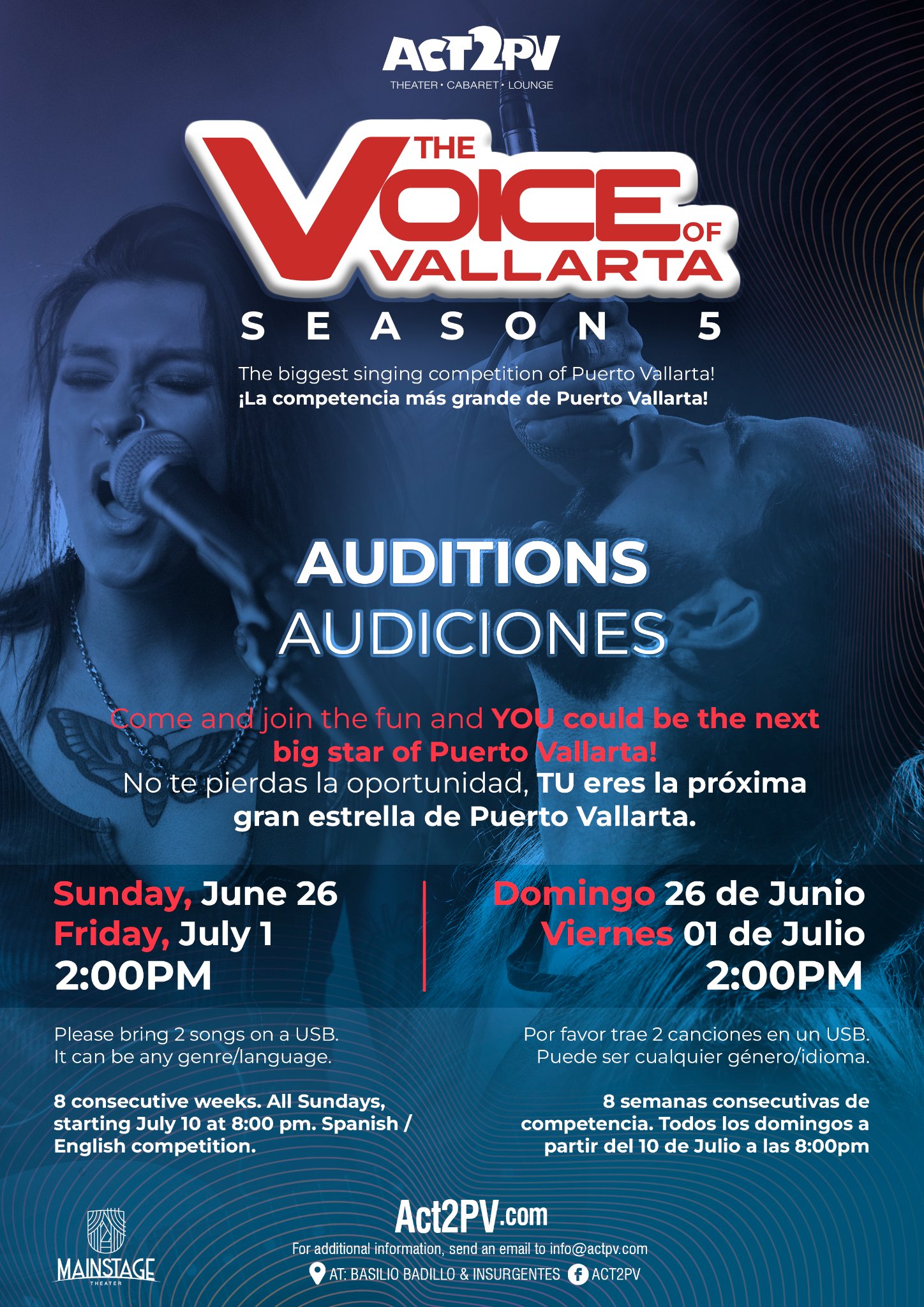 The Voice of Vallarta - Auditions 