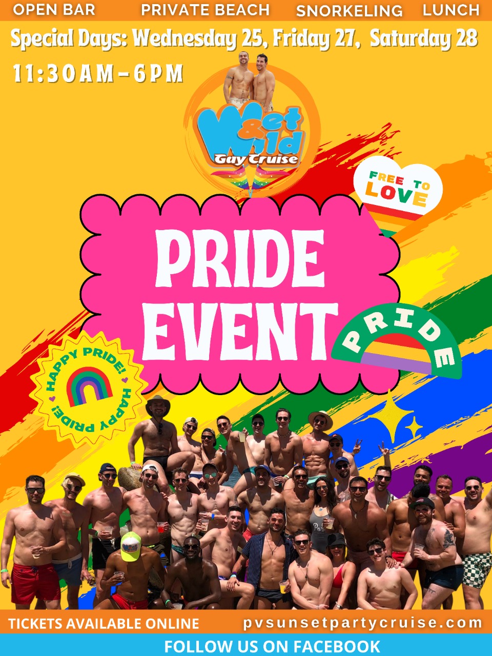 Wet & Wild Pride Edition